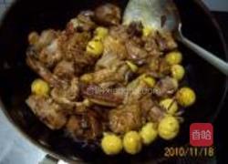 红烧五香栗子鸡的做法图解12