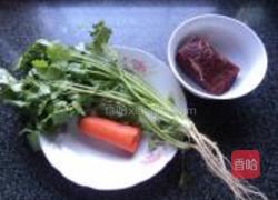 牛肉滑羹的做法图解1