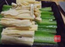 芹菜拌腐竹的做法图解4