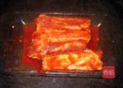 蒜蓉酱烤排骨的做法图解3