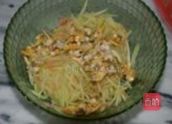 蛤蜊凉拌西瓜皮的做法图解7