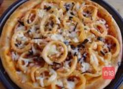 鱿鱼披萨的做法图解13