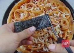 鱿鱼披萨的做法图解12