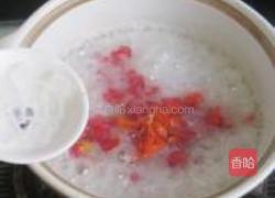 石榴花糯米粥的做法图解5