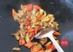 红椒炒白茄的做法图解8