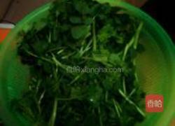 凉拌西洋菜的做法图解1