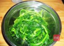 凉拌西洋菜的做法图解3
