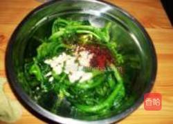 凉拌西洋菜的做法图解4