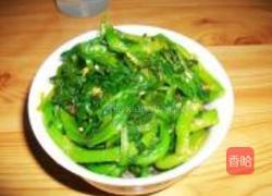 凉拌西洋菜的做法图解5