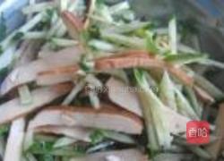 黄瓜拌香干的做法图解8