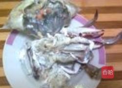 梭子蟹炒年糕的做法图解3