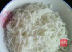 海蜇白萝卜丝的做法图解5
