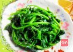 小炒爽滑腾菜的做法图解5