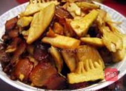 春笋炒腊味的做法图解7