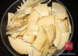 春笋炒腊味的做法图解3