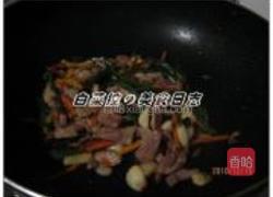 双色陈皮炒肉片的做法图解15