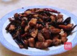 香辣鸡丁的做法图解9