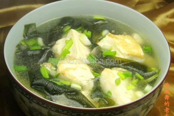 海带结豆腐汤