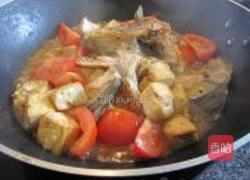 豆腐焖三文鱼头的做法图解11