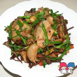 茶树菇炒肉的做法[图]
