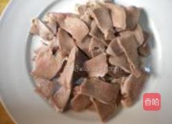 口条炒千张香芹的做法图解2