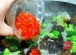 蒜茸双耳西兰花的做法图解5