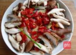 香菇剁椒蒸鳕鱼的做法图解5
