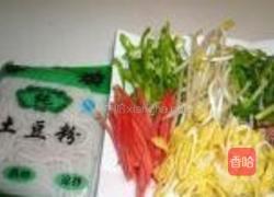 炒土豆粉的做法图解1