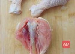 香煎鸡腿肉的做法图解3