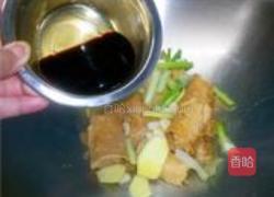 红烧腐竹酿肉的做法图解12