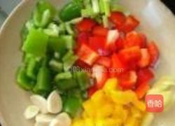 彩椒虾仁的做法图解4