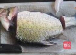 孔雀开屏鱼的做法图解2