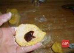 玫瑰馅南瓜饼的做法图解5