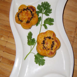 玫瑰馅南瓜饼的做法[图]