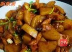 白萝卜烧肉的做法图解9