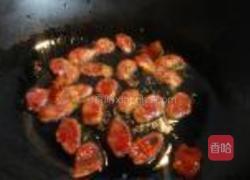 香肠炒扁豆的做法图解3