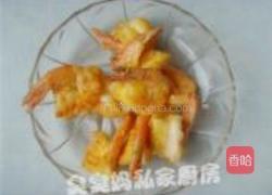 酸黄瓜炒凤尾虾的做法图解6