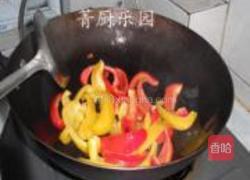 香嫩彩椒爆牛肉的做法图解6
