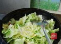 手撕包菜的做法图解4