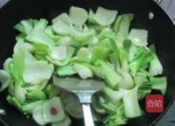南昌辣炒油菜梗的做法图解4