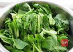 小白菜炒杏鲍菇的做法图解1