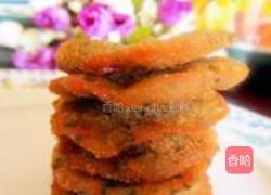 香炸豆渣蔬菜饼的做法图解12