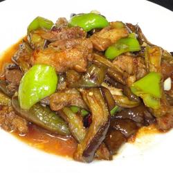 尖椒炒茄子的做法[图]