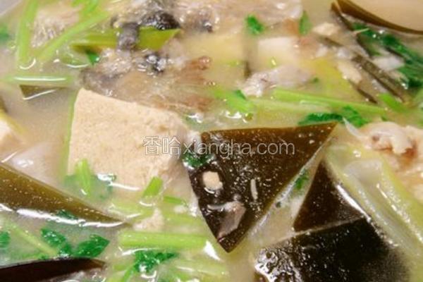 黄花鱼豆腐煲