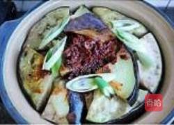 腊肠茄子煲的做法图解7