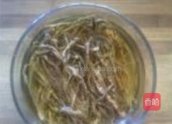 干豆角蒸肉的做法图解2