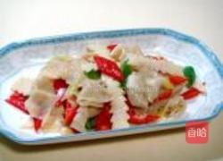 姜葱炒百叶的做法图解12