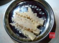 姜葱炒百叶的做法图解2