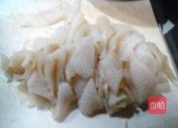 姜葱炒百叶的做法图解3