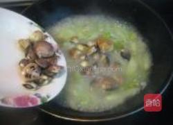 黄瓜豆瓣蛤蜊汤的做法图解5